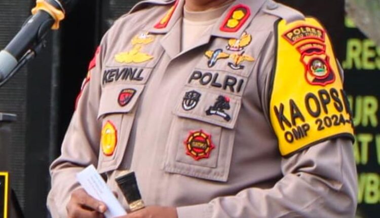 Kapolres OKU Timur AKBP Kevin Leleury