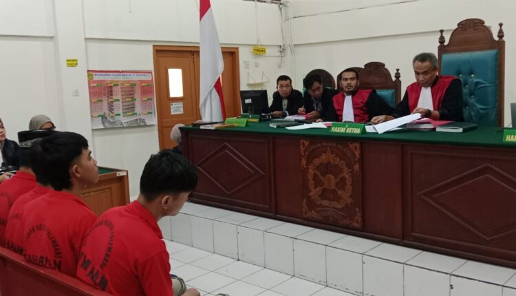 Lima narapidana terdakwa pelaku pembunuhan narapidana jalani sidang perdana