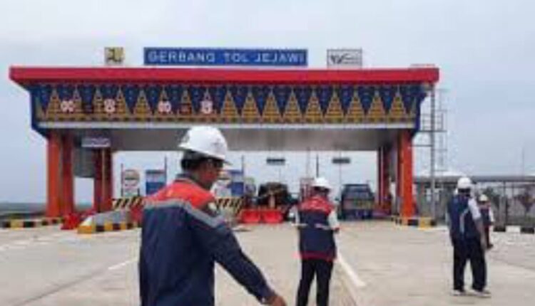 Pengerjaan Tol Jejawi. (Foto: Hendra)