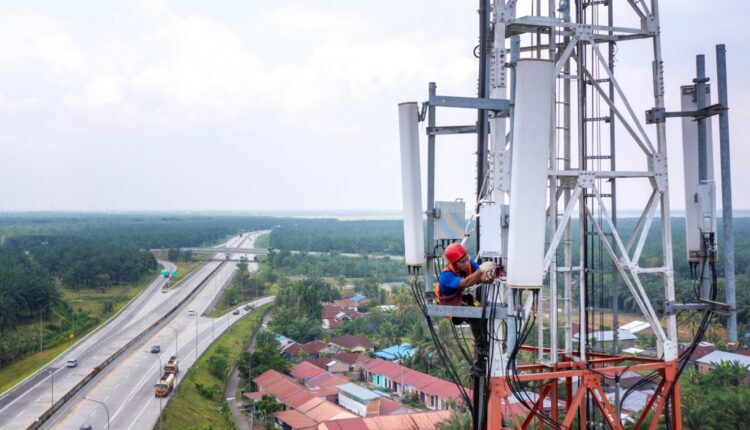 Salah satu tower XL Axiata