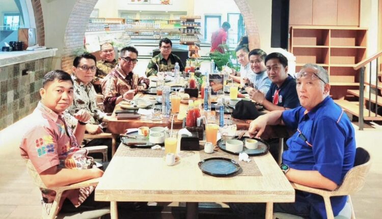 Tim Bank Sumsel Babel saat ketemu dengan Management SFC.