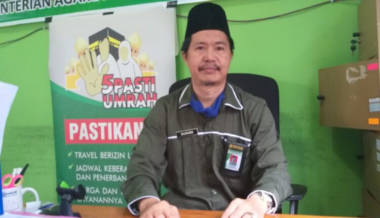 Kasi Pelayanan Haji dan Umrah Kemenag Kota Pagar Alam, Silahudin. 