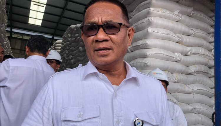 Pimpinan Kanwil Bulog Sumsel Babel, Heriswan. (Foto: Tia)