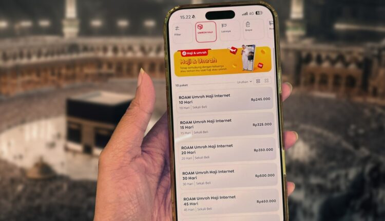 Koneksi lancar di tanah suci kini lebih simpel dengan paket IM3 SimpelRoam Haji.