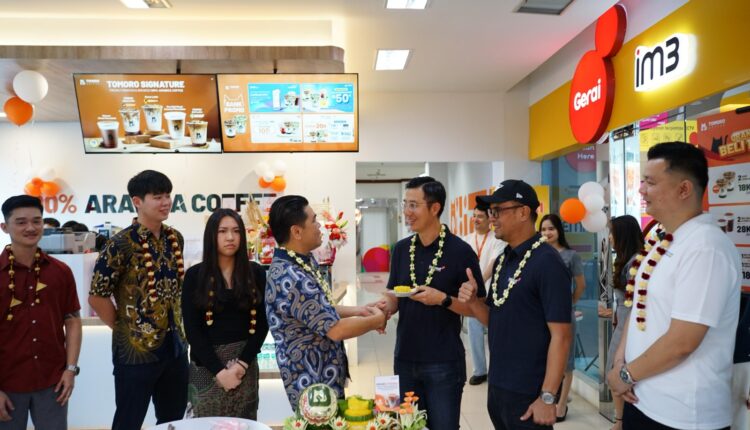 Gandeng Tomoro Coffee, Indosat Sumatra hadirkan pengalaman baru bagi pelanggan.