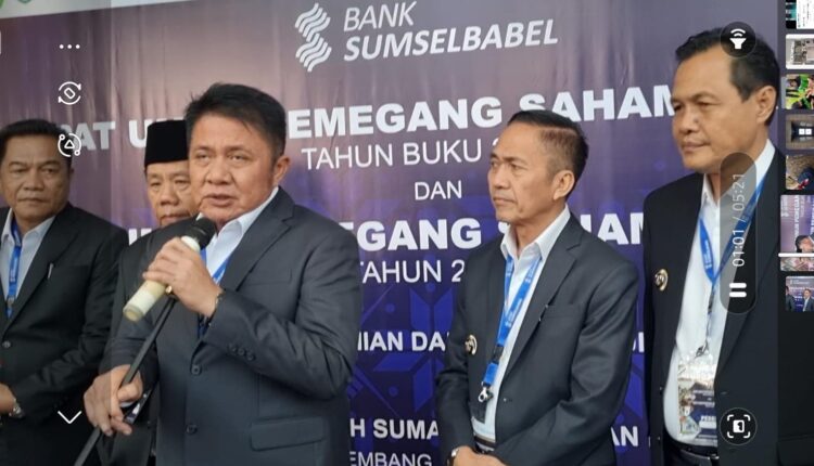 Bank Sumsel Babel tetapkan pembagian deviden Rp 237,9 M dalam RUPS tahunan Tahun Buku 2024.