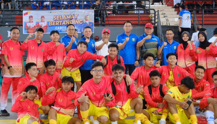 Pembukaan pertandingan dihadiri langsung Bupati Muba M Toha Tohet yang diwakili Sekda Muba Apriyadi, di dampingi Ketua Asosiasi Futsal Provinsi (AFP) Sumsel Akhmad Toyibir.