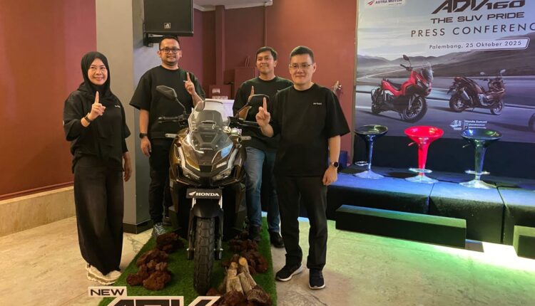 Astra Motor Sumsel resmi melaunching varian terbarunya New Honda ADV160.