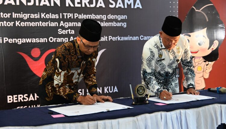 Penandatanganan MoU.