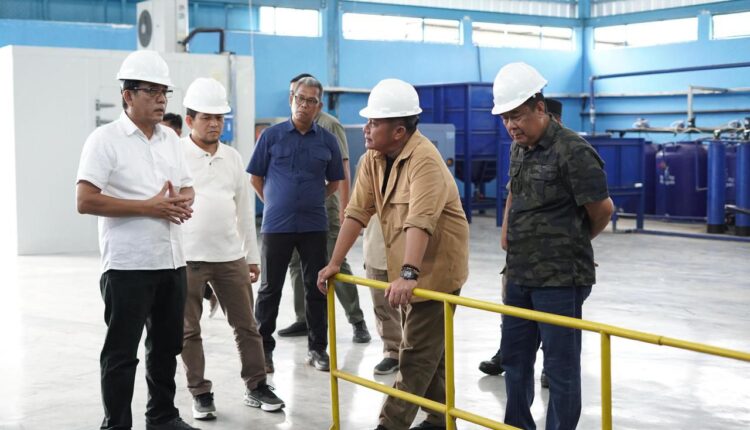 Gubernur Sumatera Selatan Herman Deru meninjau Kawasan Ekonomi Khusus (KEK) Tanjung Api-Api (TAA). (Foto: Pemprov Sumsel)