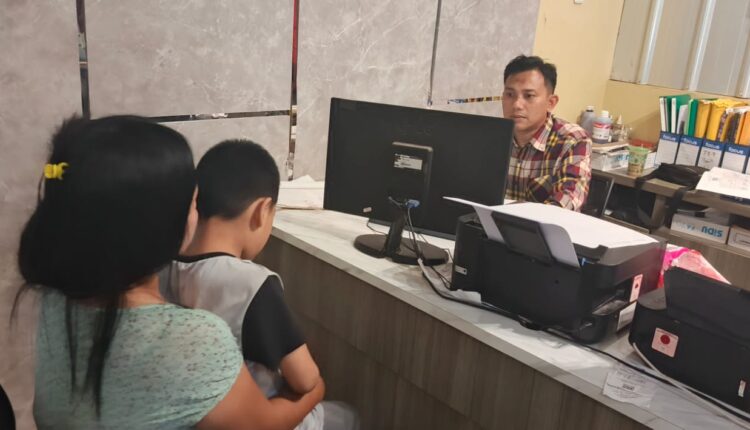 Korban membuat Laporan Polisi.