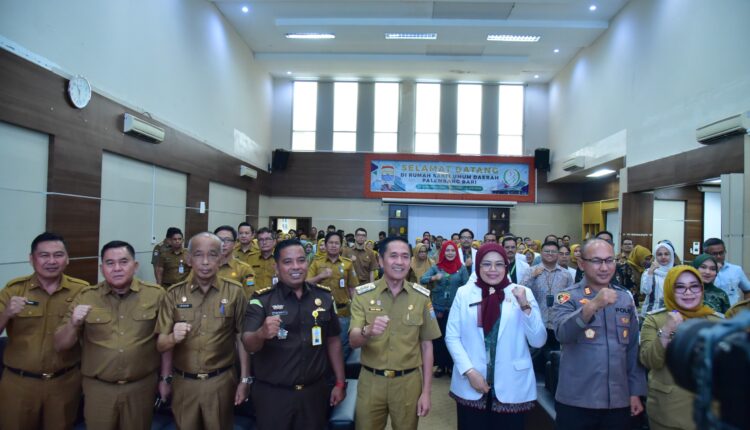 Walikota Palembang resmikan Program Gebrak RSUD Bari.