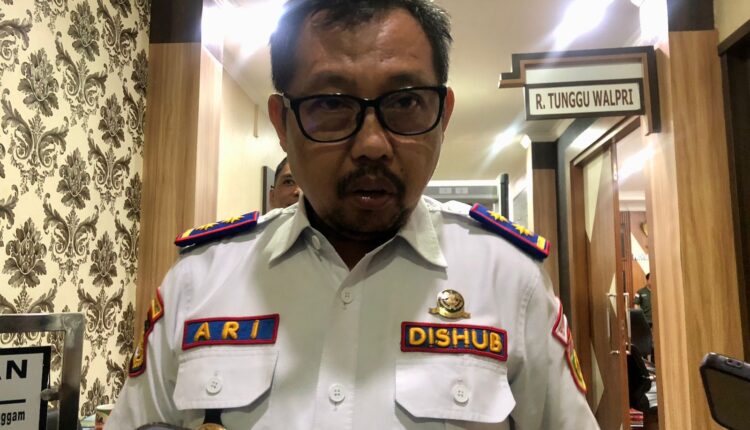 Kepala Dinas Perhubungan Sumsel, Ari Narsa. (Foto: Tia)
