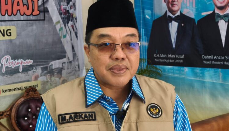 Kepala Kantor Wilayah Kementerian Haji dan Umrah Provinsi Sumatera Selatan, M Arkan Nurwahiddin. (Foto: Kemenhaj Sumsel)
