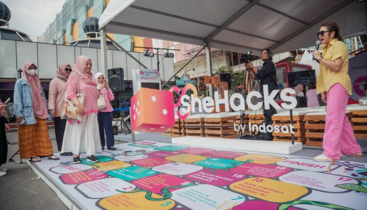 Indosat Ooredo Hutchitson menggelar kegiatan Shehacks dukung pertumbuhan perempuan lewat AI.