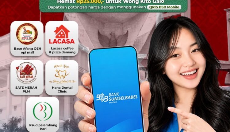 Promo BSB dalam rangka HUt Kota Palembang.