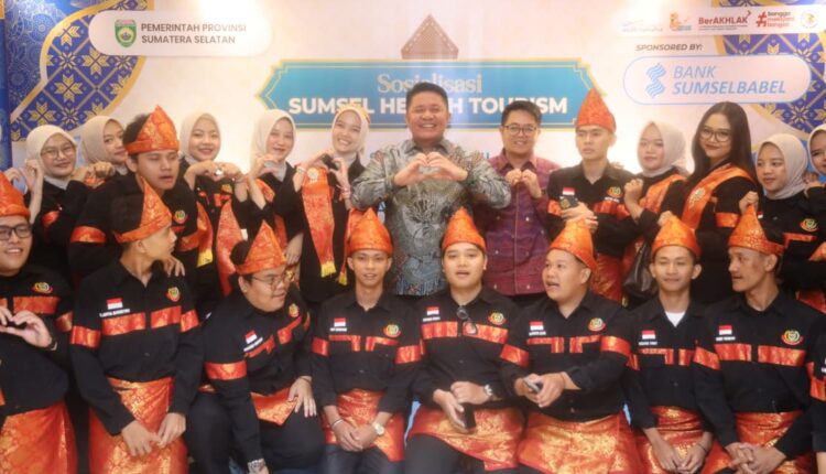 Bank Sumsel Babel dan Pemprov Sumsel ikut ambil bagian Sosialisasi Sumsel Health Tourism di Yogyakarta.