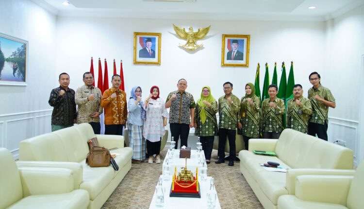 Ketua Pengadilan Agama saat melalukan audiensi ke Pj Bupati Muba.