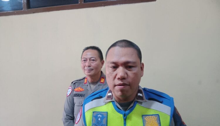 Anggota Satlantas Polrestabes Palembang yang Viral di Medsos.