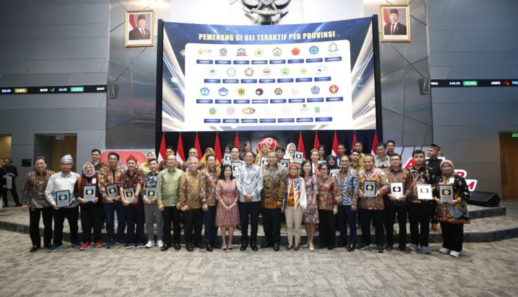 Penghargaan Galeri Investasi BEI 2025 wujud apresiasi atas kinerja dan kontribusi dalam pengembangan pasar modal Indonesia selama 2024.