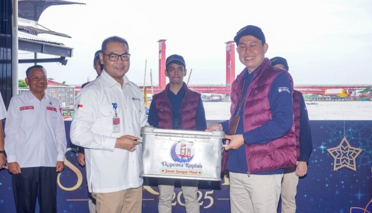 Bank Indonesia susur Sungai Musi untuk penuhi kebutuhan uang rupiah masyarakat di wilayah perairan.