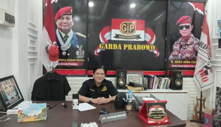 Ketua Garda Prabowo Sumsel, Bana.