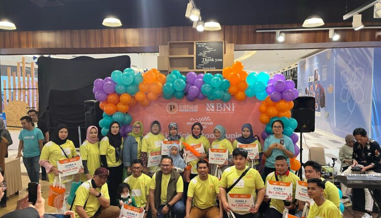 Bank BNI gelar Shoping Race di Primo Palembang Icon Mal pada Sabtu (26/04/2025) berlangsung meriah.
