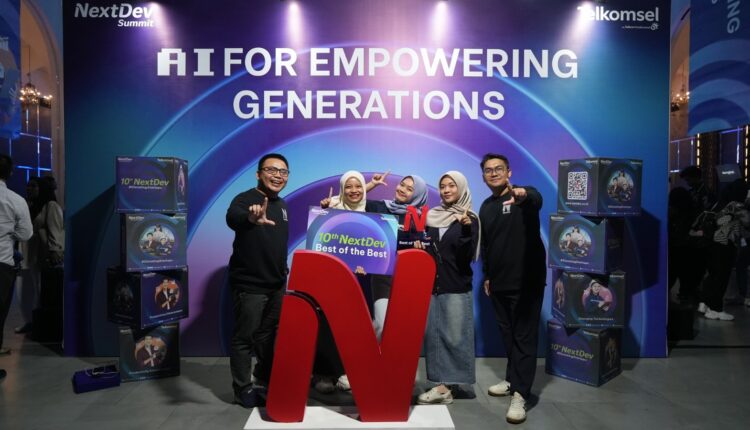 Telkomsel sukses gelar NextDev Summit ke 10 bertema "AI for Empowering Generations”