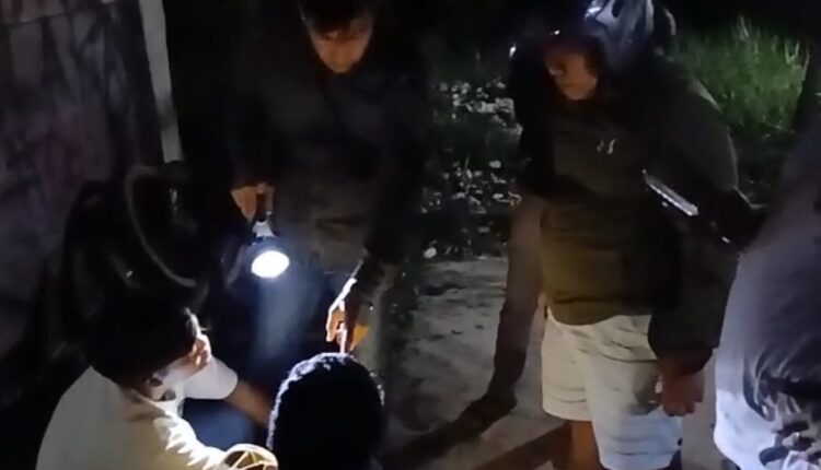 Penangkapan terduga pelaku premanisme.