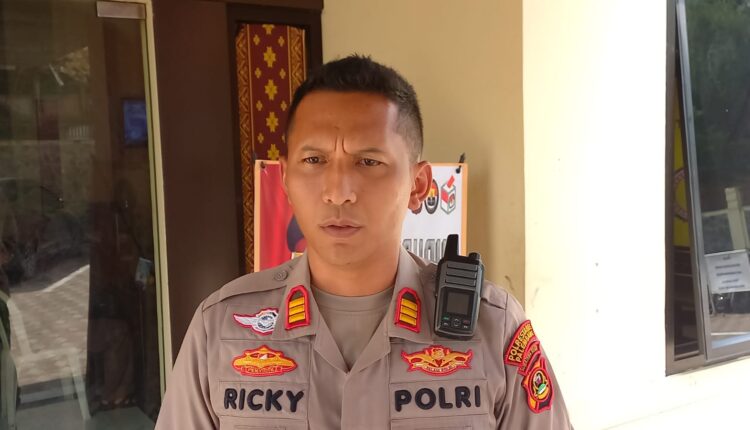 Kapolsek Ilir Barat (IB) I Palembang Ricky Mozam.