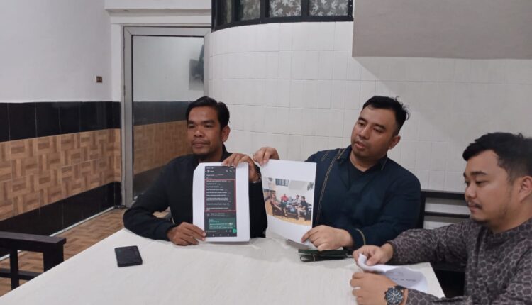 Pengacara terlapor RF, Iir Sugiarto dan Partner.