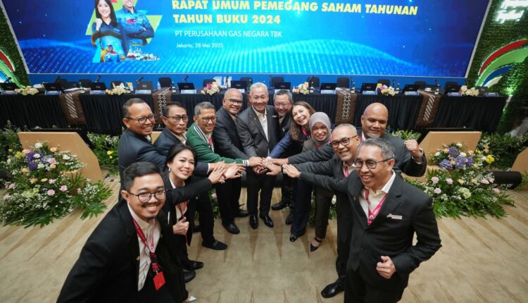 RUPST PGN 2025 setujui bagikan dividen sebesar 80% laba bersih 2024 setara USD 271,5 juta.