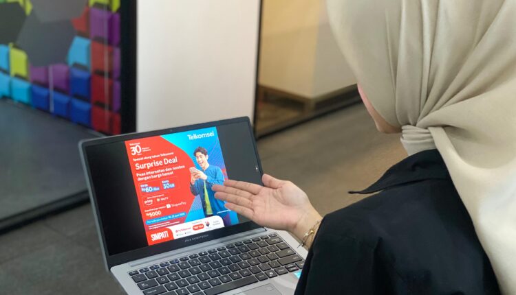 Telkomsel hadirkan surprise deal internet spesial HUT ke - 30, kuota 30 gb.