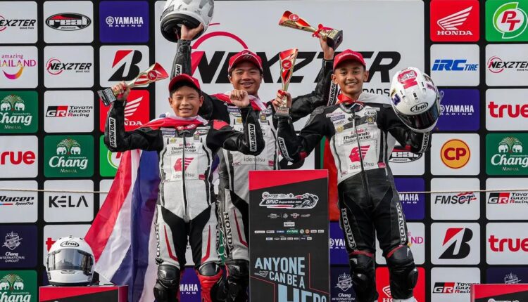 Pebalap Binaan Astra Honda Sukses Kibarkan Merah Putih di Thailand dan Italia.