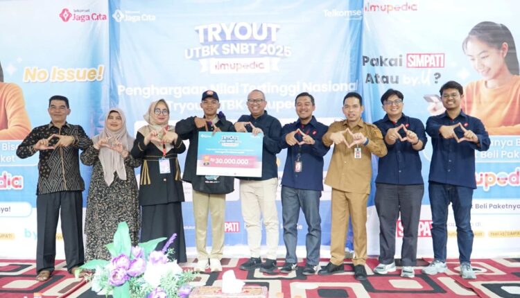 Telkomsel Umumkan Tujuh Top Scorer Ilmupedia Tryout UTBK 2025.