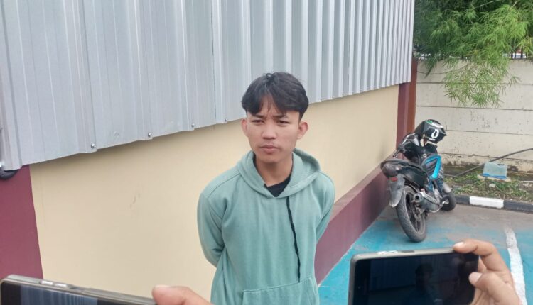 Korban pembacokan.