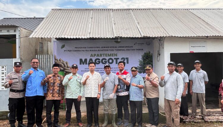 Peresmian “Kampung Edukasi Nan Bahagia” di Kelurahan Bakung Jaya, Kota Jambi.