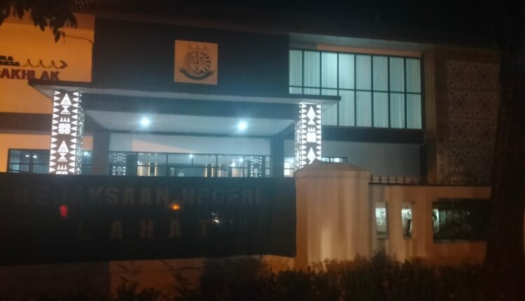 Kantor Kejari Lahat.