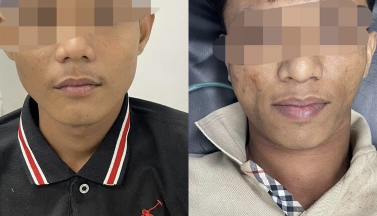 Kedua tersangka.