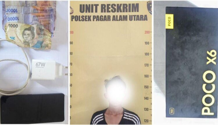Anak dibawah umur yang menjadi pelaku curat di wilayah hukum Polsek Pagar Alam Utara. 