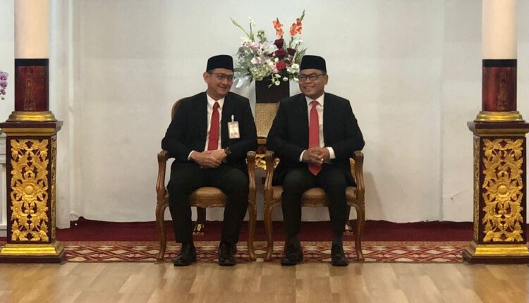 Kepala Perwakilan BI Sumsel, Bambang Pramono saat acara pengukuhannya di Griya Agung, Palembang, pada Rabu (06/08/ 2025). (Foto: Tia)