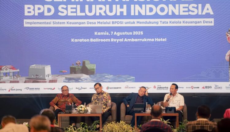 Asbanda dan Bank BPD DIY gelar seminar nasional BPD se-Indonesia untuk peran strategis BPD perkuat sistem dan tata kelola keuangan desa.
