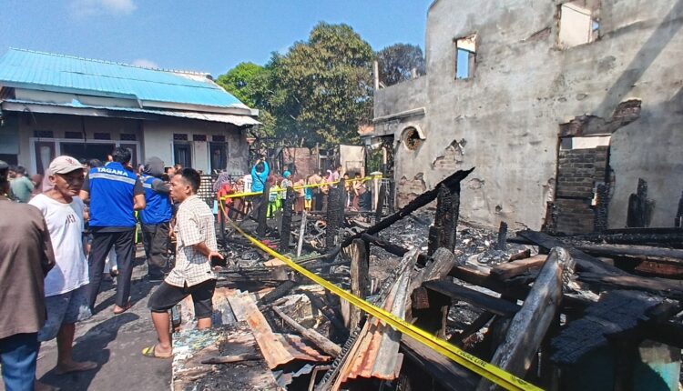 Rumah yang telah terbakar
