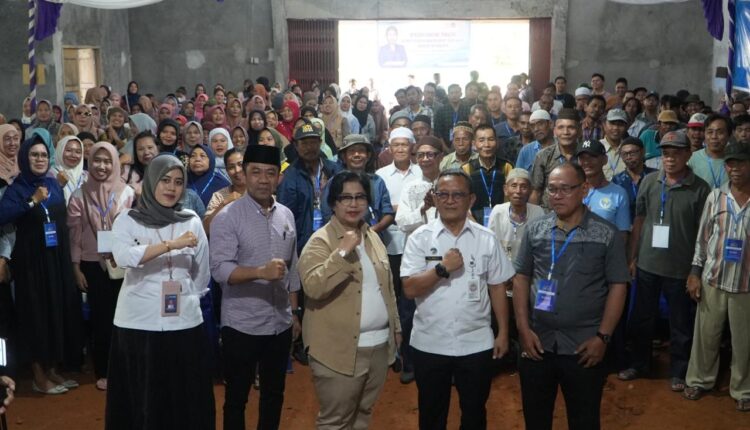 Sosialisasi Program Makan Bergizi Gratis di Desa Tanjung Kemala OKU.