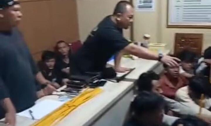 24 remaja yang diamankan.