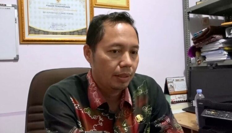 Kepala Bidang Kesehatan Masyarakat Dinkes Sumsel, Dedy Irawan. (Foto: Tia)