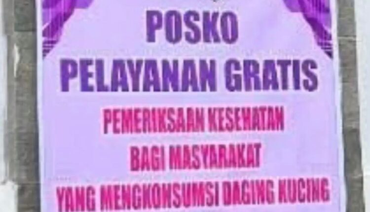 Banner Posko Pelayanan Kesehatan Gratis di RSUD Besemah Pagar Alam. (Foto: Ist)