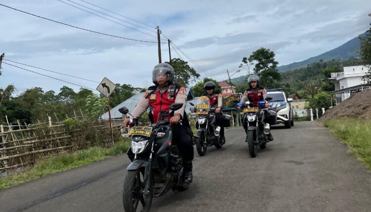 Sat samapta Polres Pagar Alam melakukan patroli presisi. 