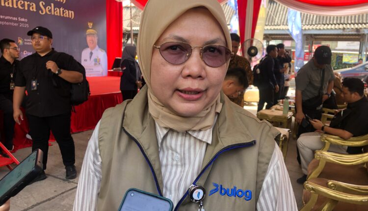 Kepala Kantor Wilayah Bulog Sumsel Babel, Mersi Windrayani. (Foto: Tia)