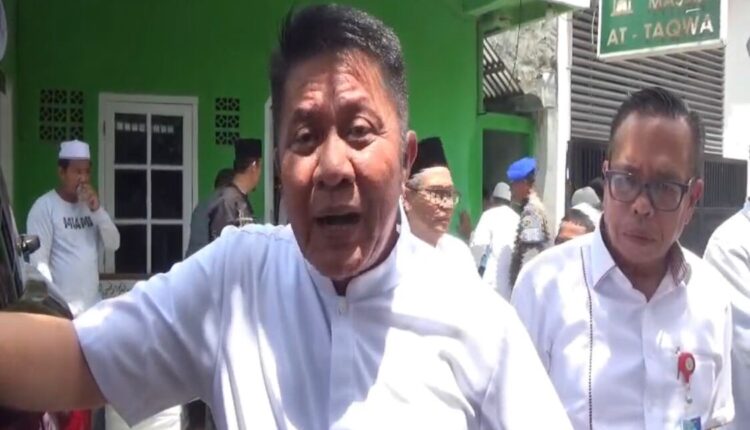 Gubernur Sumatera Selatan, Herman Deru bersama TGUPP Bidang Polhukam, Kemas Khairul Muhlis. (Foto: Tia)